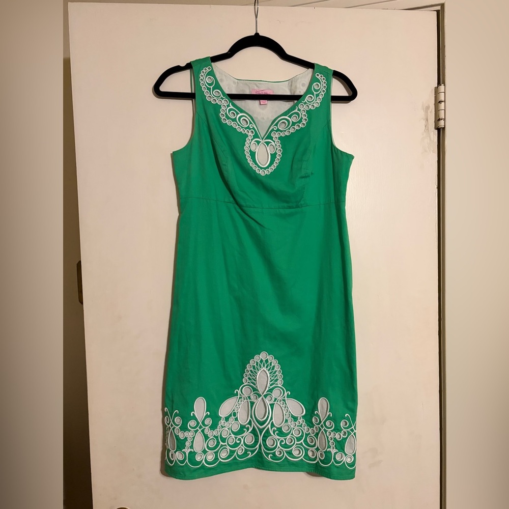 Lilly Pulitzer Delia Sleeveless Embroidered Midi Dress
